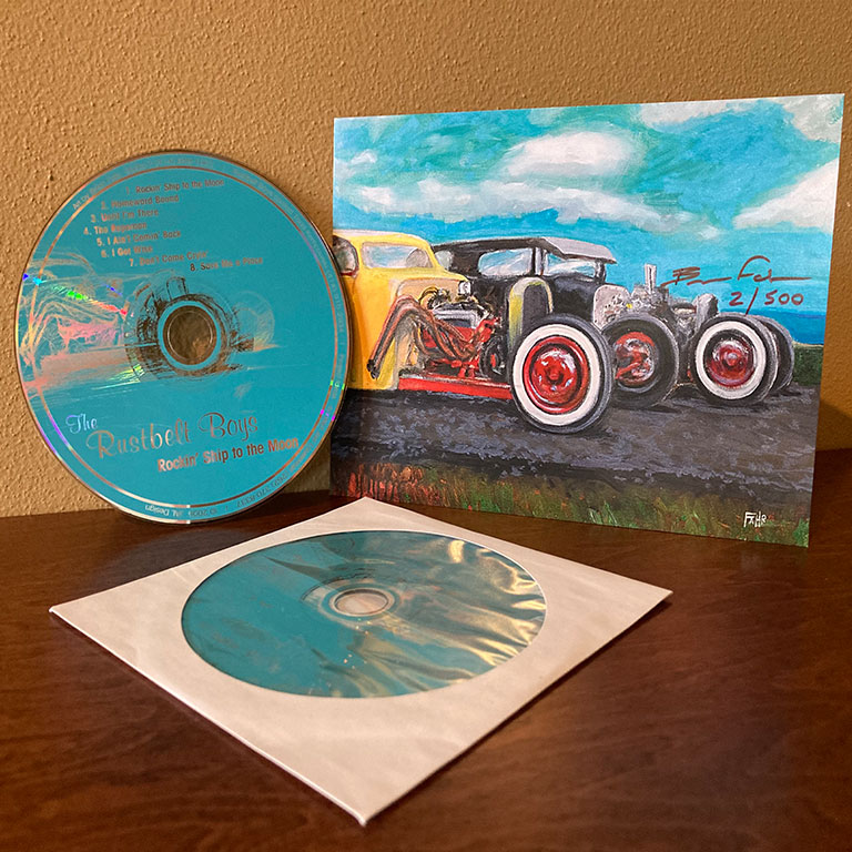 “Rockin’ Ship To The Moon” Audio CD-ROM from the Rust Belt Boys